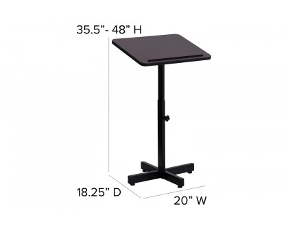 BLNK - Mysta Metal Adjustable Height Lectern