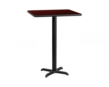 BLNK Square Bar Height Table with 22'' x 22'' Base