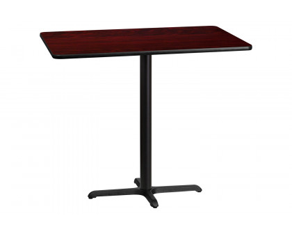 BLNK Rectangular Bar Height Table with 23.5'' x 29.5'' Base