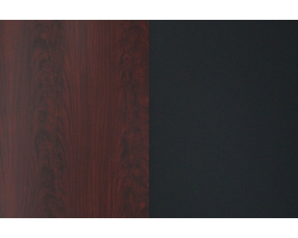 BLNK Glenbrook Square Laminate Reversible Table Top - Black or Mahogany, 24"W