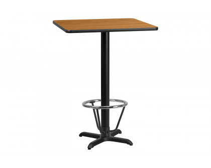 BLNK Square Bar Height Table with 22'' x 22'' Base