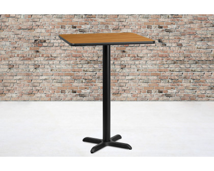 BLNK Square Bar Height Table with 22'' x 22'' Base