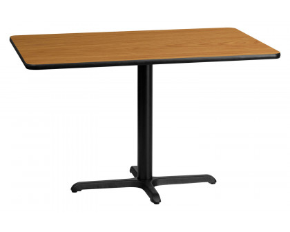 BLNK Rectangular Table with 23.5'' x 29.5'' Base