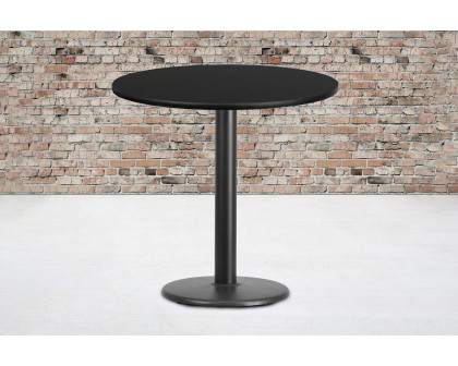 BLNK Round Table with 18'' Round Base