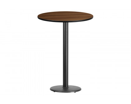 BLNK Round Bar Height Table with 18'' Round Base