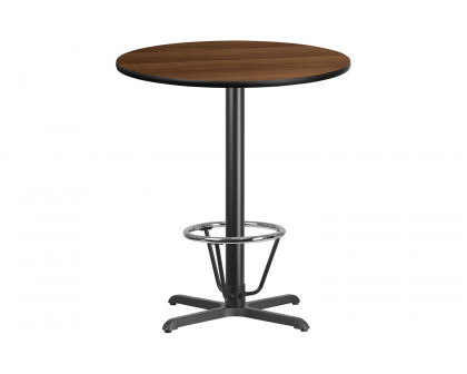 BLNK Round Bar Height Table with 30'' x 30'' Base