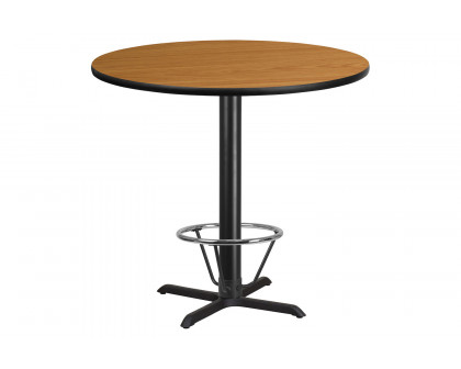 BLNK Round Bar Height Table with 33'' x 33'' Base