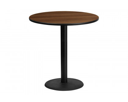 BLNK Round Bar Height Table with 24'' Round Base