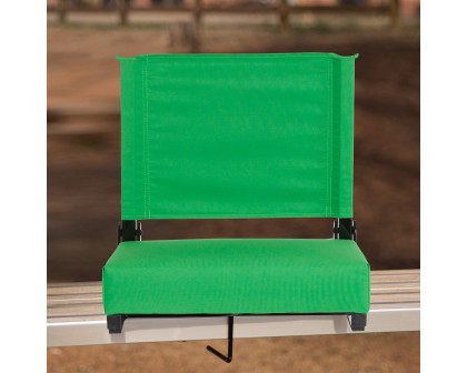 BLNK Grandstand Comfort Lightweight Stadium Chair with Handle and Ultra-Padded Seat