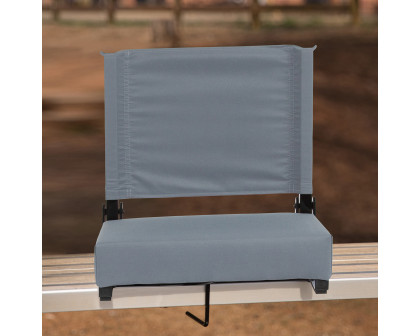 BLNK Grandstand Comfort Lightweight Stadium Chair with Handle and Ultra-Padded Seat