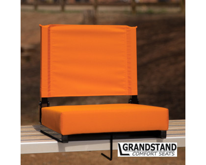 BLNK Grandstand Comfort Lightweight Stadium Chair with Handle and Ultra-Padded Seat