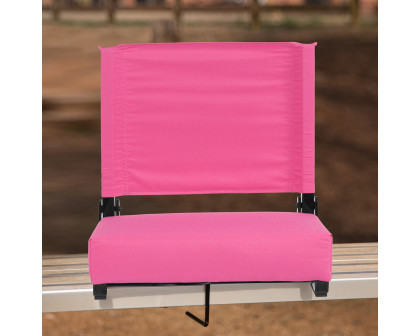 BLNK Grandstand Comfort Lightweight Stadium Chair with Handle and Ultra-Padded Seat