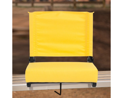 BLNK Grandstand Comfort Lightweight Stadium Chair with Handle and Ultra-Padded Seat