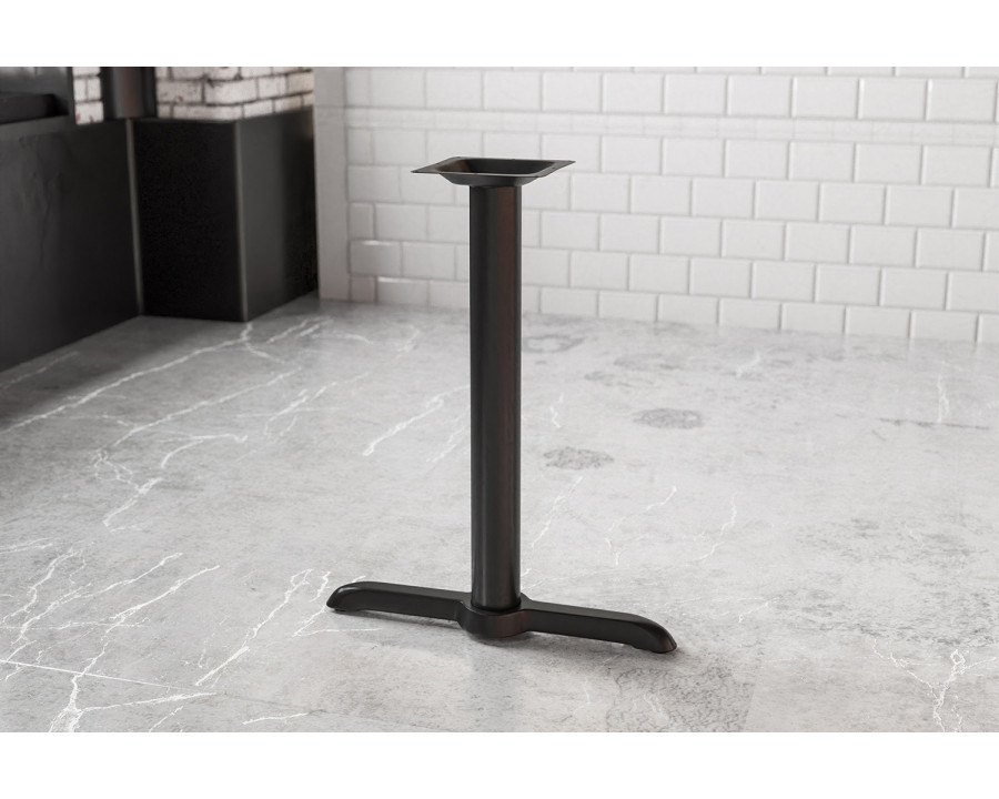 BLNK - Beverly Restaurant Table T-Base with Table Height Column