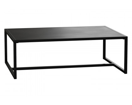 BLNK - Brock Commercial Outdoor Patio Coffee Table Black Coffee Table