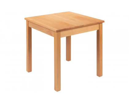 BLNK - Kyndl Kids Solid Wood Table and Chair Set for Classroom, Playroom, Kitchen