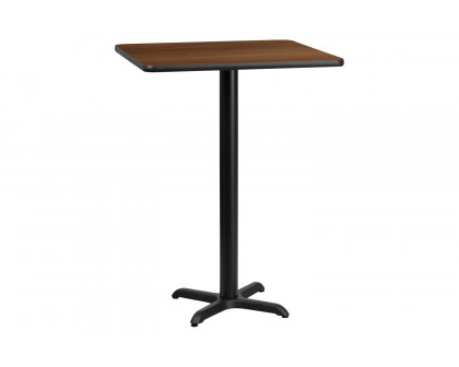 BLNK Square Bar Height Table with 22'' x 22'' Base