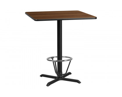 BLNK Square Bar Height Table with 30'' x 30'' Base