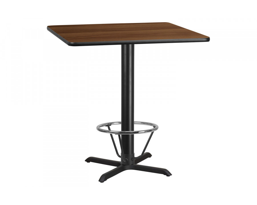 BLNK Square Bar Height Table with 33'' x 33'' Base