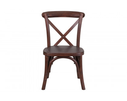 BLNK HERCULES Series Wood Stackable Kids Cross Back Chair