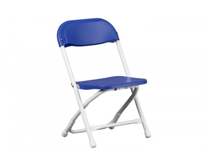 BLNK™ Timmy Kids Plastic Folding Chair - Blue