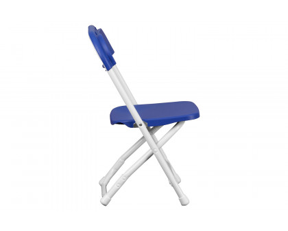 BLNK™ Timmy Kids Plastic Folding Chair - Blue