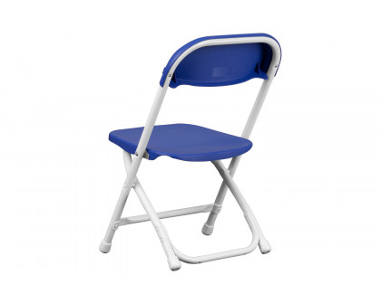 BLNK™ Timmy Kids Plastic Folding Chair - Blue