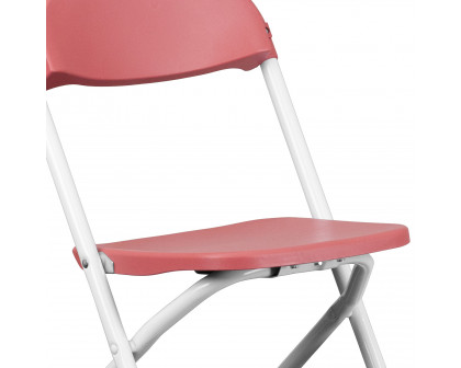 BLNK™ Timmy Kids Plastic Folding Chair - Burgundy