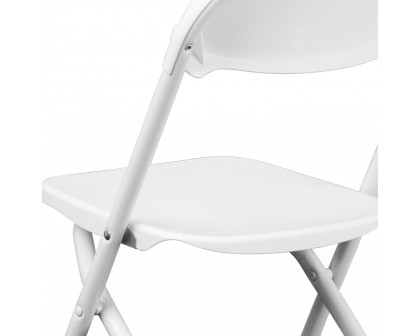 BLNK Timmy Kids Plastic Folding Chair - White