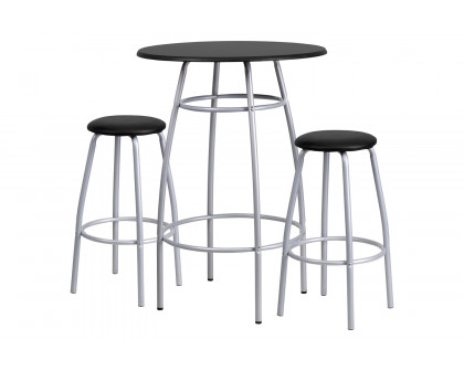 BLNK - Daria Bar Height Table Set with Padded Stools