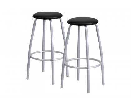 BLNK - Daria Bar Height Table Set with Padded Stools