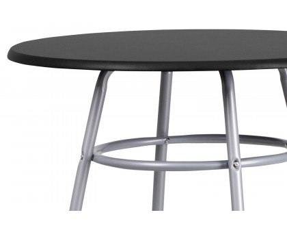 BLNK - Daria Bar Height Table Set with Padded Stools