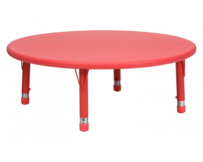 BLNK Wren Round Plastic Adjustable Activity Table