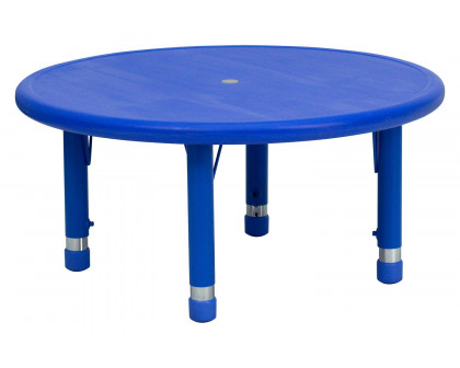 BLNK Wren Round Plastic Adjustable Activity Table