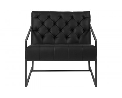 BLNK HERCULES Madison Series LeatherSoft Lounge Chair - Black