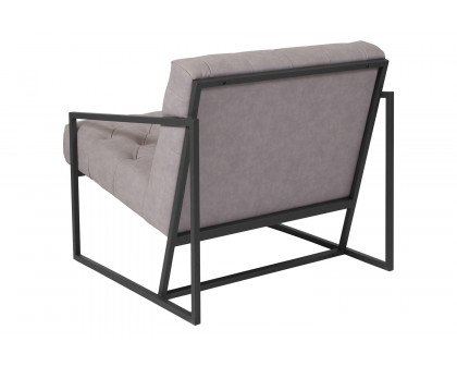 BLNK™ HERCULES Madison Series LeatherSoft Lounge Chair - Retro Light Gray