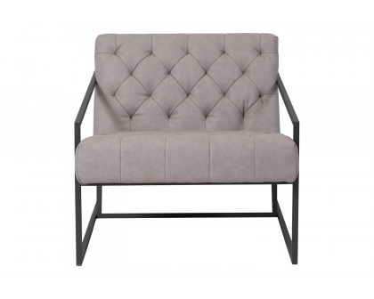 BLNK™ HERCULES Madison Series LeatherSoft Lounge Chair - Retro Light Gray