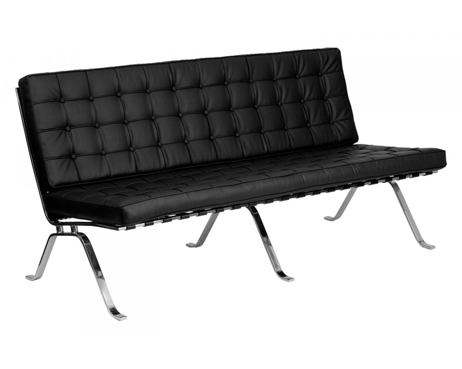 BLNK - HERCULES Flash Series LeatherSoft Sofa with Curved Legs