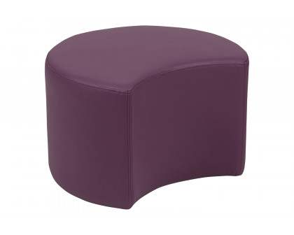 BLNK Nicholas Moon Flexible Soft Seating - Purple, 12"H Seat