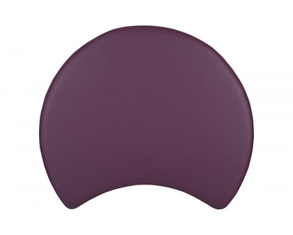 BLNK Nicholas Moon Flexible Soft Seating - Purple, 12"H Seat