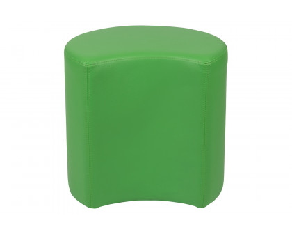 BLNK Nicholas Moon Flexible Soft Seating - Green, 18"H Seat