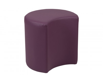 BLNK Nicholas Moon Flexible Soft Seating - Purple, 18"H Seat