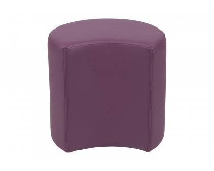 BLNK Nicholas Moon Flexible Soft Seating - Purple, 18"H Seat