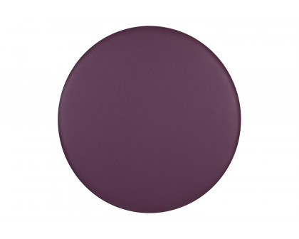 BLNK Nicholas Circle Flexible Soft Seating - Purple, 12"H Seat