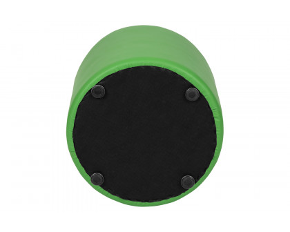 BLNK Nicholas Circle Flexible Soft Seating - Green, 18"H Seat