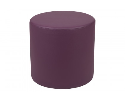 BLNK Nicholas Circle Flexible Soft Seating - Purple, 18"H Seat