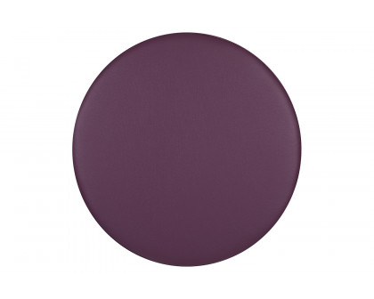 BLNK Nicholas Circle Flexible Soft Seating - Purple, 18"H Seat