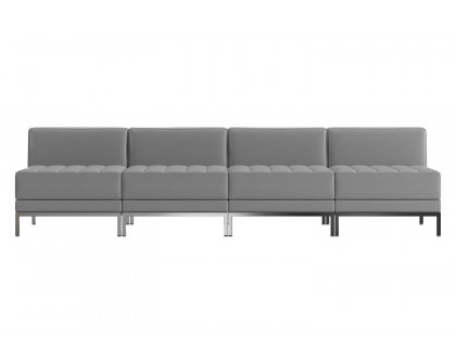 BLNK™ - HERCULES Imagination Series LeatherSoft Waiting Room Lounge Set, Reception Bench 4 Piece