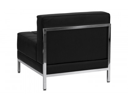 BLNK™ HERCULES Imagination Series LeatherSoft Contemporary Middle Chair - Black