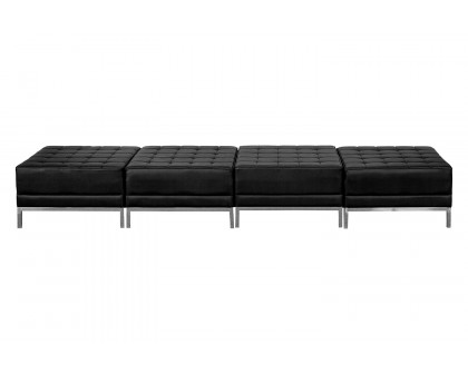 BLNK - HERCULES Imagination Series LeatherSoft Four Seat Bench